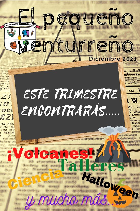 Portada de El Pequeño Venturreño 2021-12